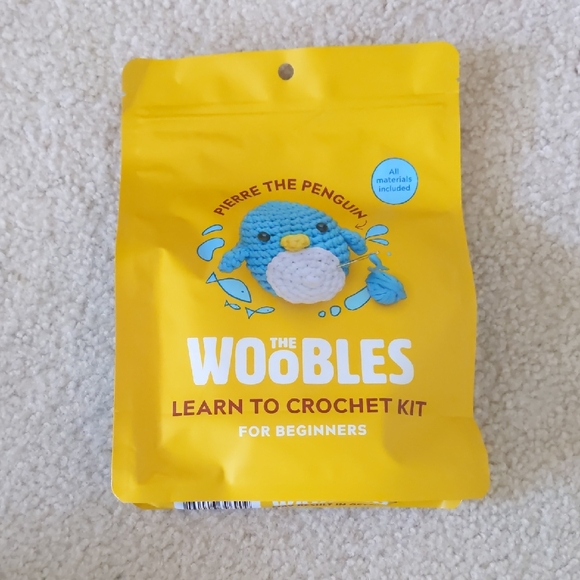 The Woobles Other - Pierre The Penguin Woobles Crochet Kit
